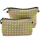 Artist Mosaic cosmetic bag in yellow