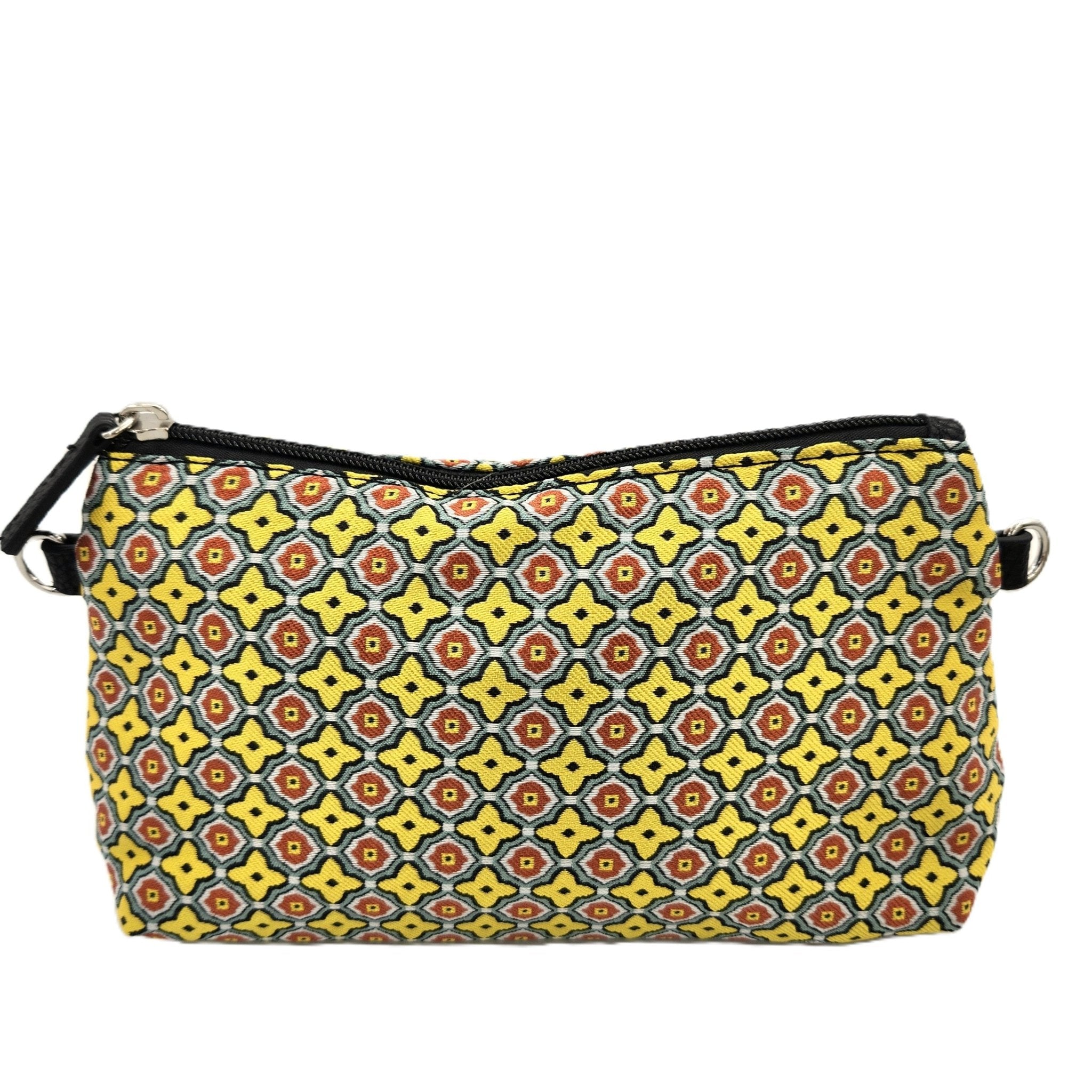 Yellow Artist Mosaic make-up bag, small