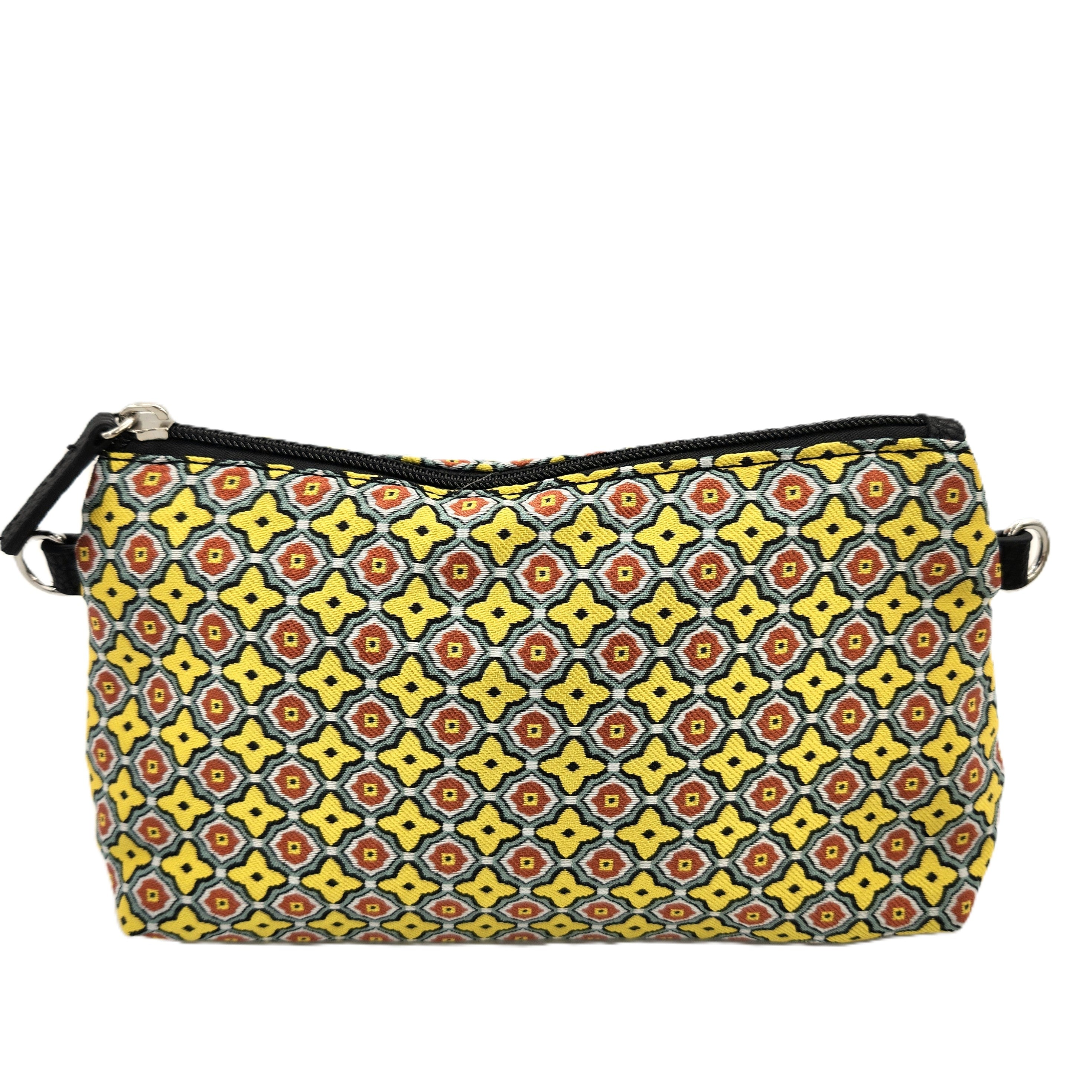 Yellow Artist Mosaic make-up bag, small