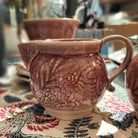 Sthal ceramic creamer in old rose