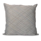Cuckoo cushion cover in grey jute and cotton, 50 cm