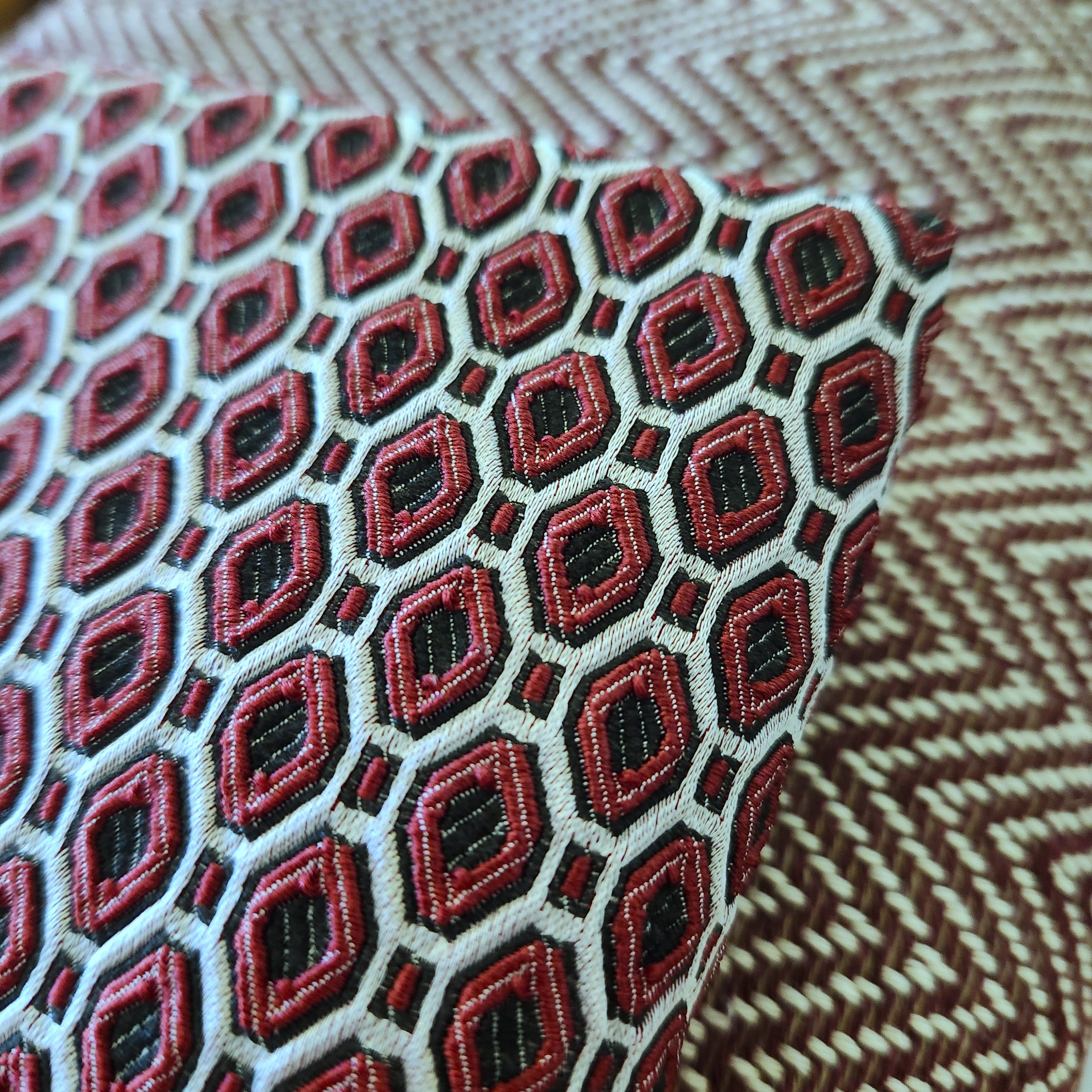 Wine Sedum cushion cover, 50 cm