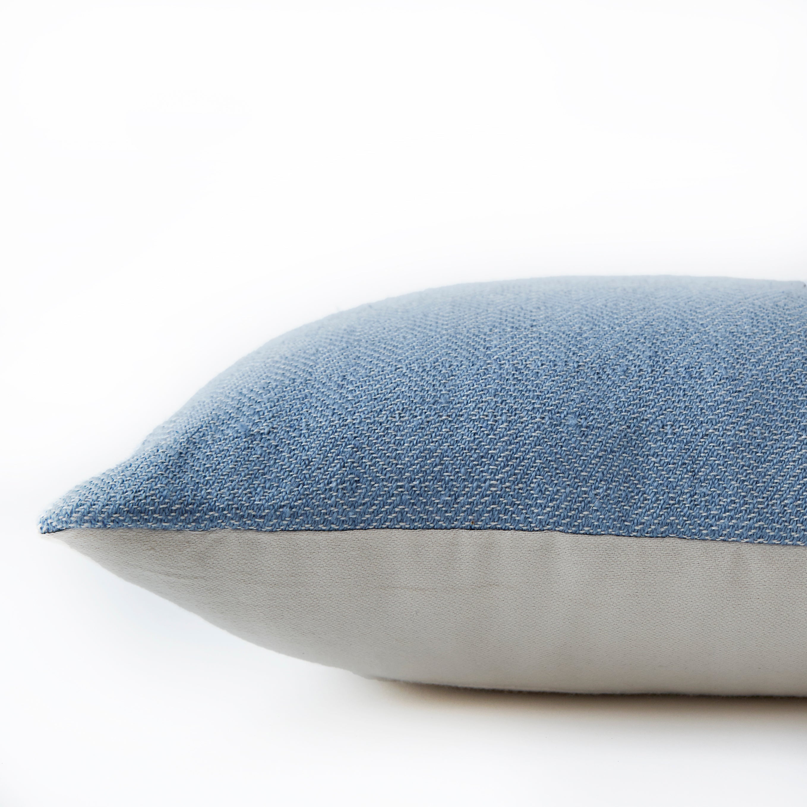 Capri diamond cushion in recycled-yarn weave, 45 x 45 cm