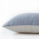 Lavender diamond cushion, recycled fibre, side view