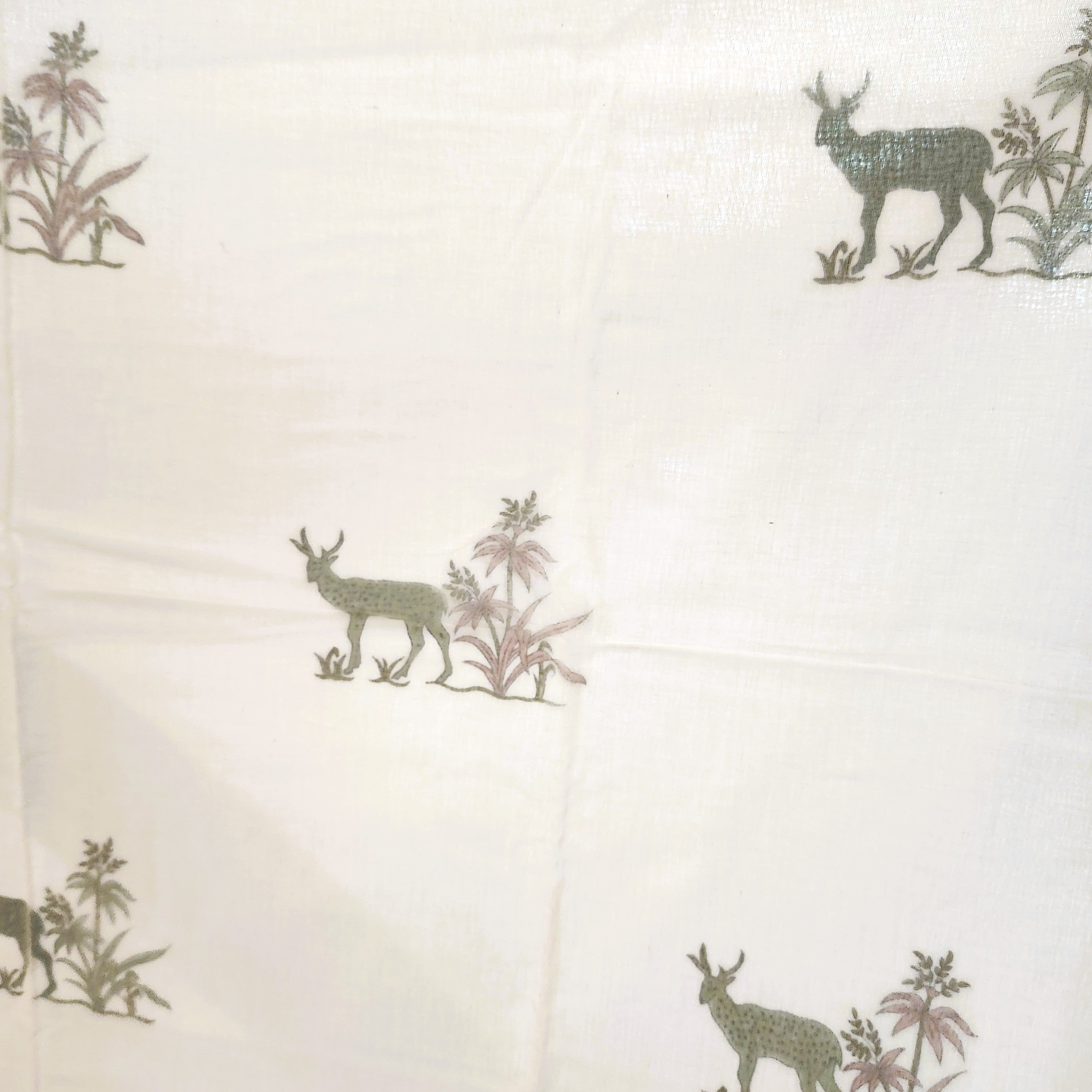 Baby dohar with deer print