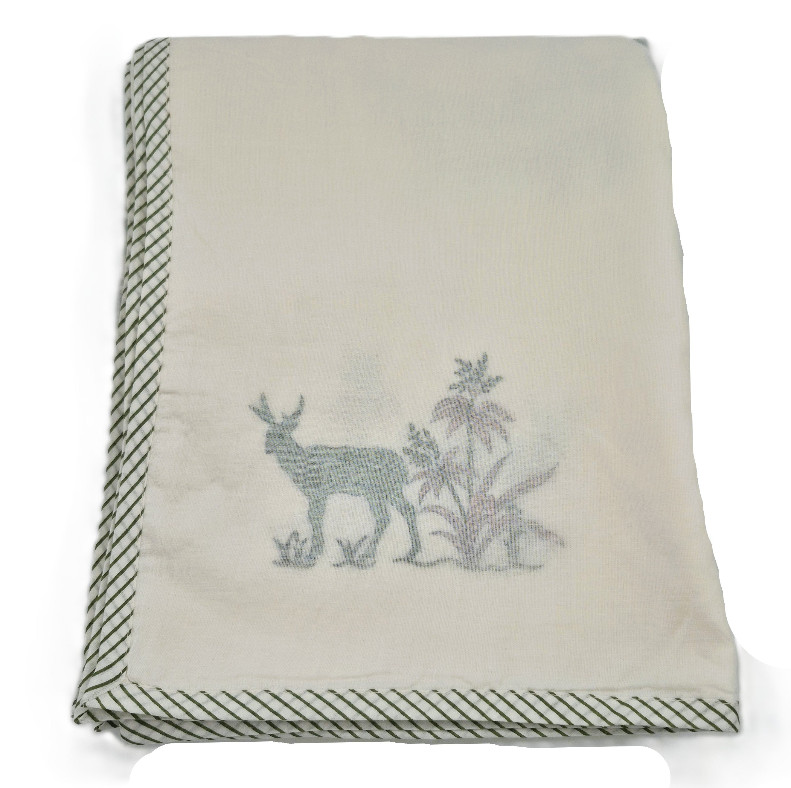 Baby Dohar with Deer Print