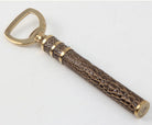 Crocodile-embossed brass bottle opener, Forwood Design