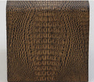 Faux crocodile tissue box cover, Forwood Design, detail