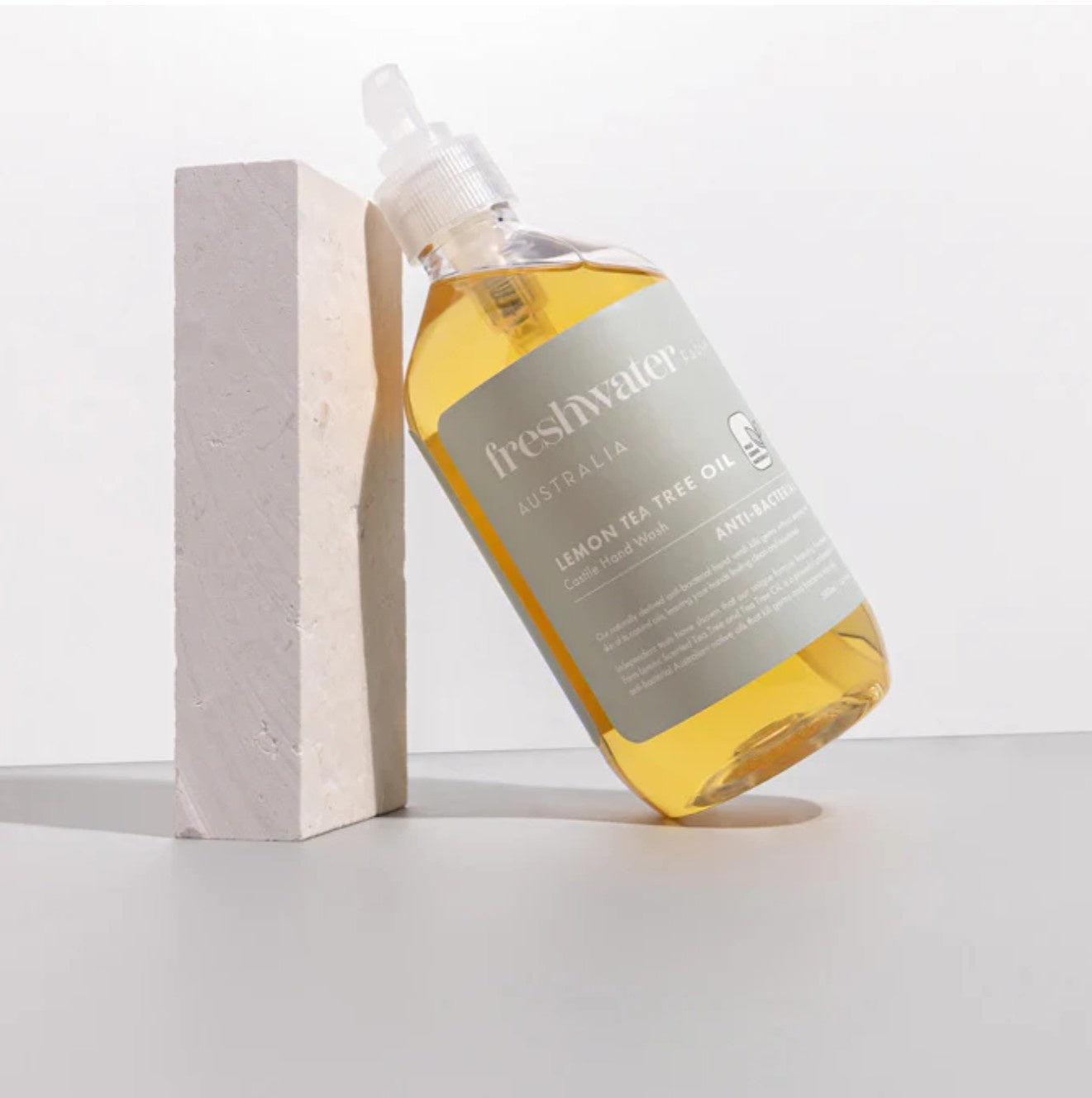 Lemon scented tea tree oil hand wash, anti-bacterial, naturally derived, Australian made