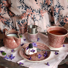 Sthal ceramic creamer styled at breakfast