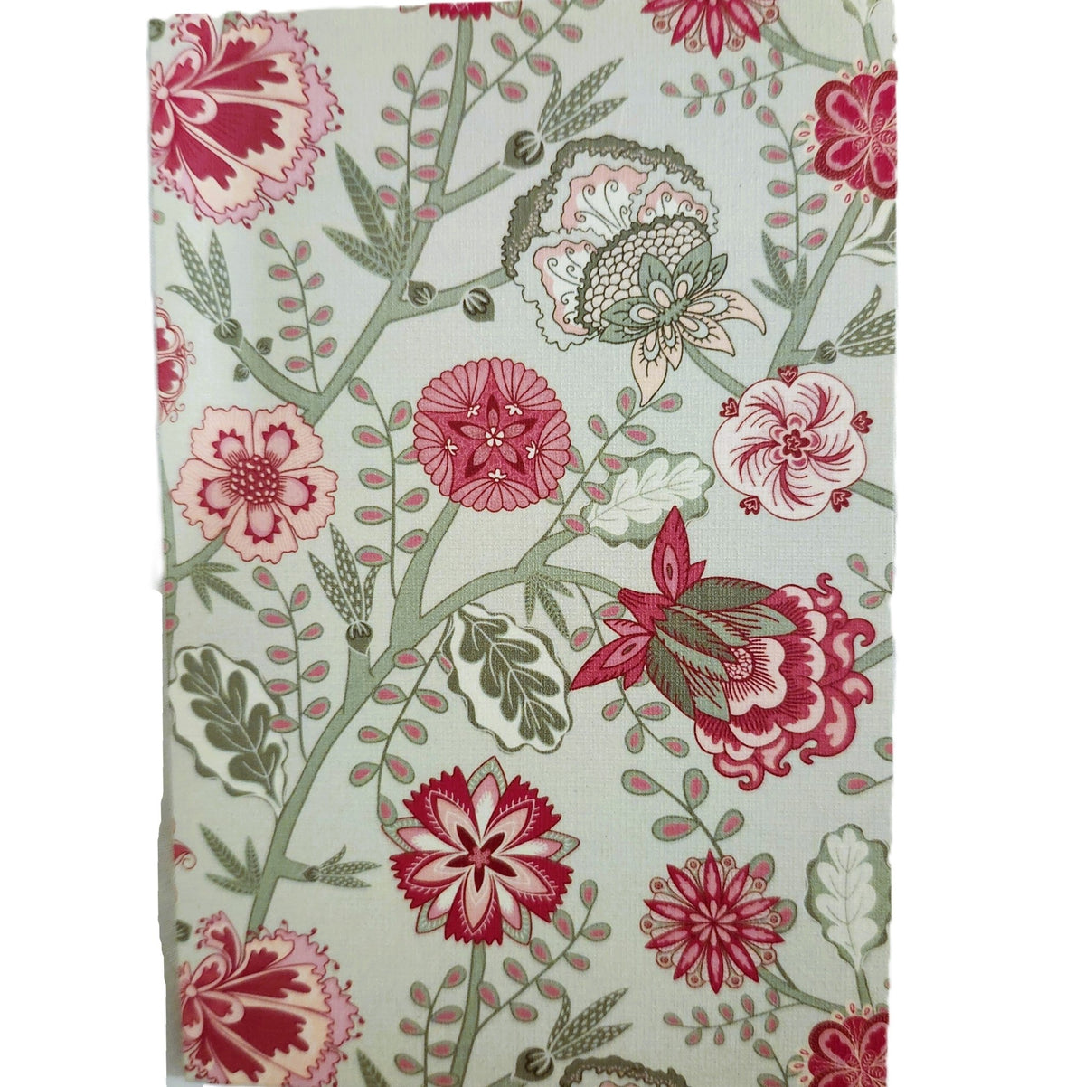 Large greeting card with a floral design, blank inside for your own message, supplied with an envelope