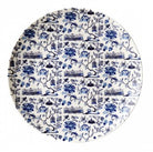 Blue HK Toile 8 inch side plate, fine bone china, Faux