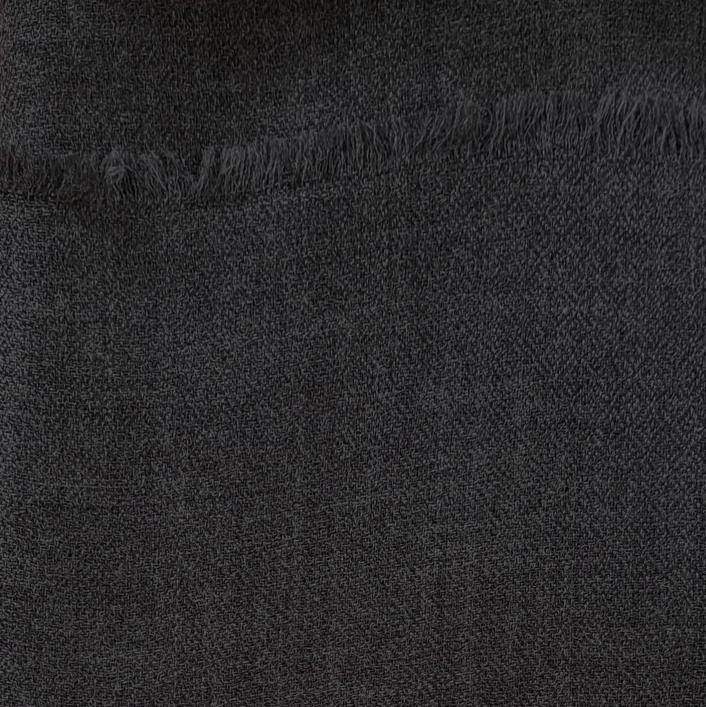 Ink blue plain pashmina shawl in 100% pashmina, soft and lightweight with a simple timeless finish
