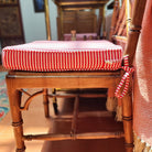 Pimlico chair, ash frame, chippendale back, wicker seat, styled
