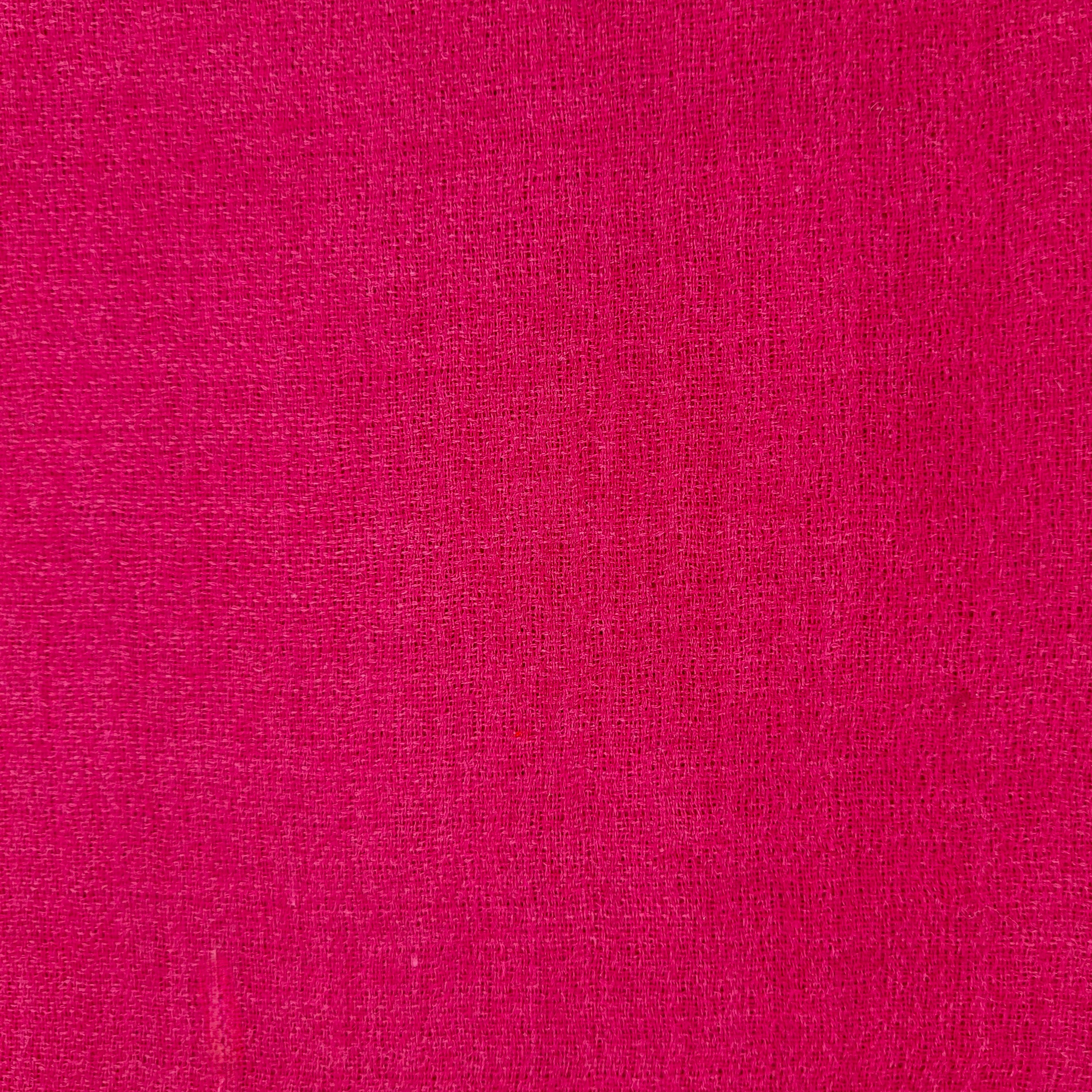 Plain pashmina shawl in hot pink, 100% pashmina, 72 x 200 cm
