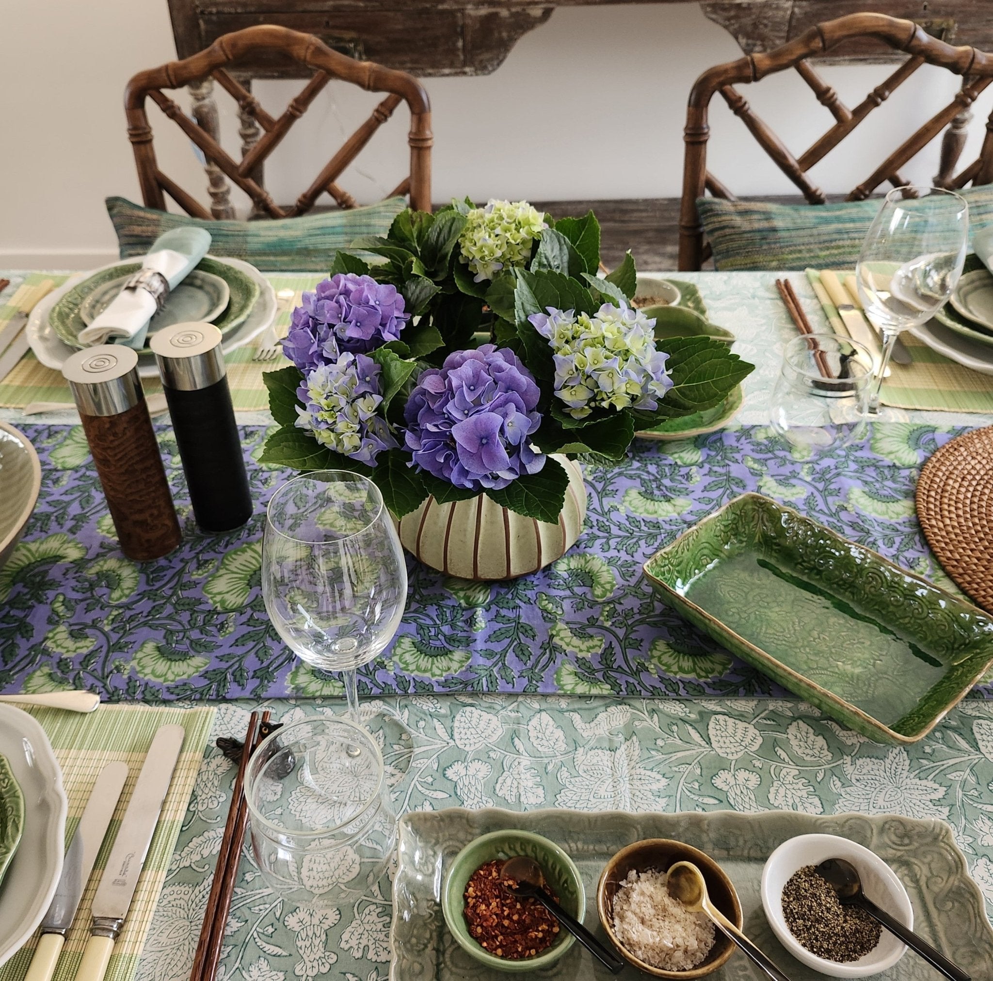 Sthal seaweed small gratin dish styled on a dining table