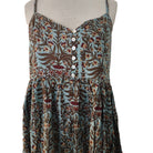 Block-print cotton sundress, Nadia design