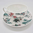 Singapore Toile fine bone china cup and saucer, detail