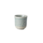 Sthal ceramic espresso cup in antique glaze with Arabesque pattern, 15 cl, 7 cm tall