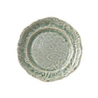 Sthal antique ceramic salad plate, 23cm stoneware with subtle pattern, made in Portugal