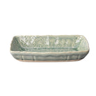 Sthal antique small gratin dish, stoneware, detail