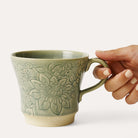Sthal ceramic tea mug in antique white