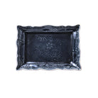 Sthal appetizer plate in thunder grey ceramic, made in Portugal