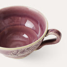Lavender Sthal tea cup, made in Portugal