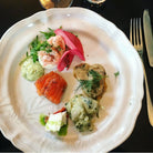 White Sthal dinner plate