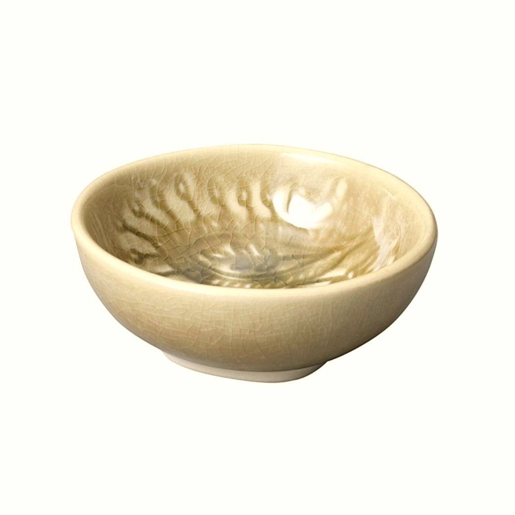 Sthal sand small dip bowl, stoneware, detail