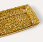 Sthal pineapple small gratin dish, stoneware, side view