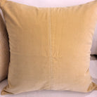 Sand cotton velvet cushion cover, 50 x 50cm, concealed back zip