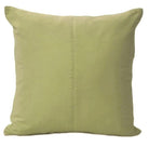 Grass green cotton velvet cushion cover, 50 x 50cm, concealed back zip