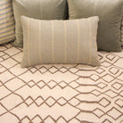 Tangier Medina rug, recycled plastic, styled