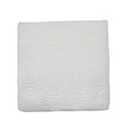 Bo cotton bath towel in white