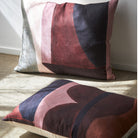 Curio abstract-print cotton cushion cover
