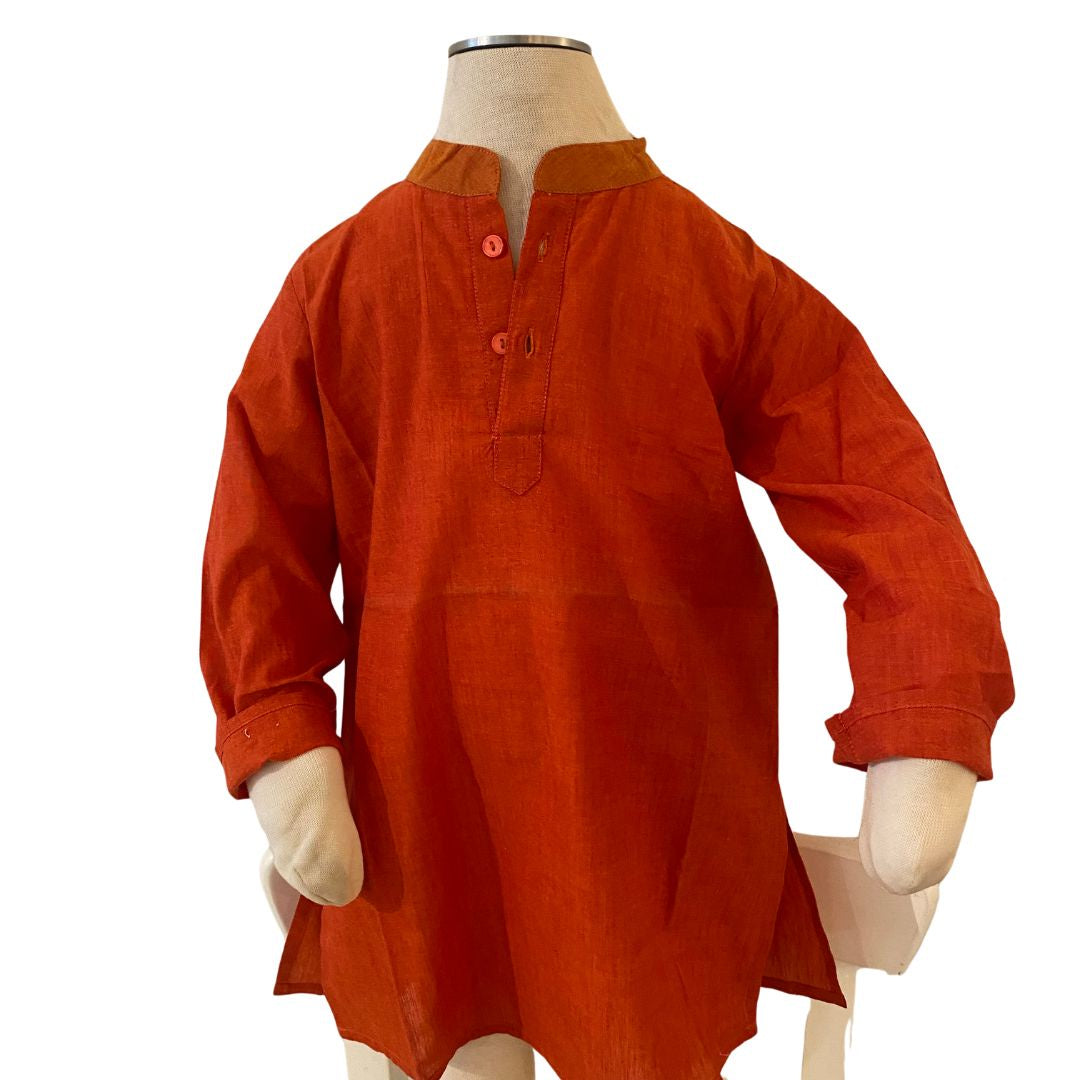 Children's Mangalgiri cotton shirt