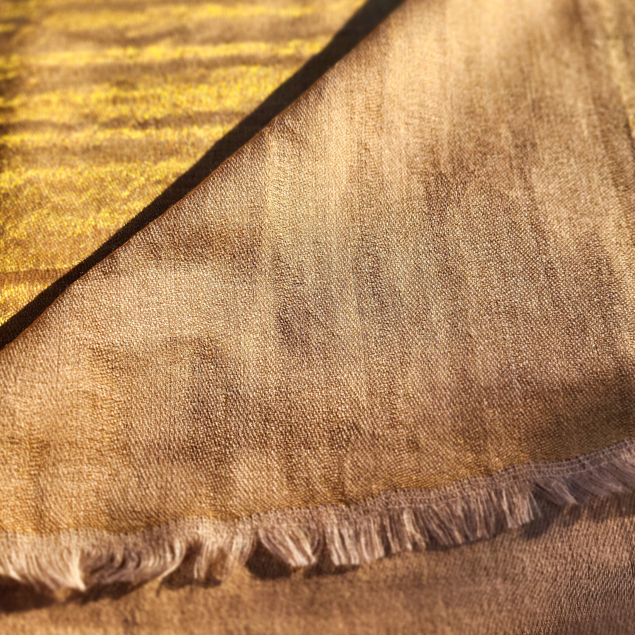 Duo pashmina shawl with a metallic shimmer