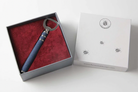 Faux shagreen bottle opener and bar accessories by Forwood Design, styled view