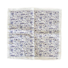 Blue HK Toile linen table napkin, Faux, styled