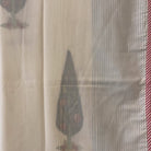 Single dohar blanket in a multicolour plant print