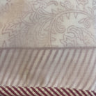 Single block-print dohar blanket in red