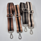 Ceannis adjustable shoulder strap, assorted recycled polyester with silver buckle