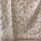 Single dohar blanket in a spring print