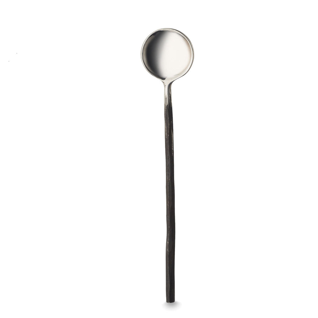 Hand Forged Condiment Spoon in Burnished - Citta Design, INSIDE Hong Kong