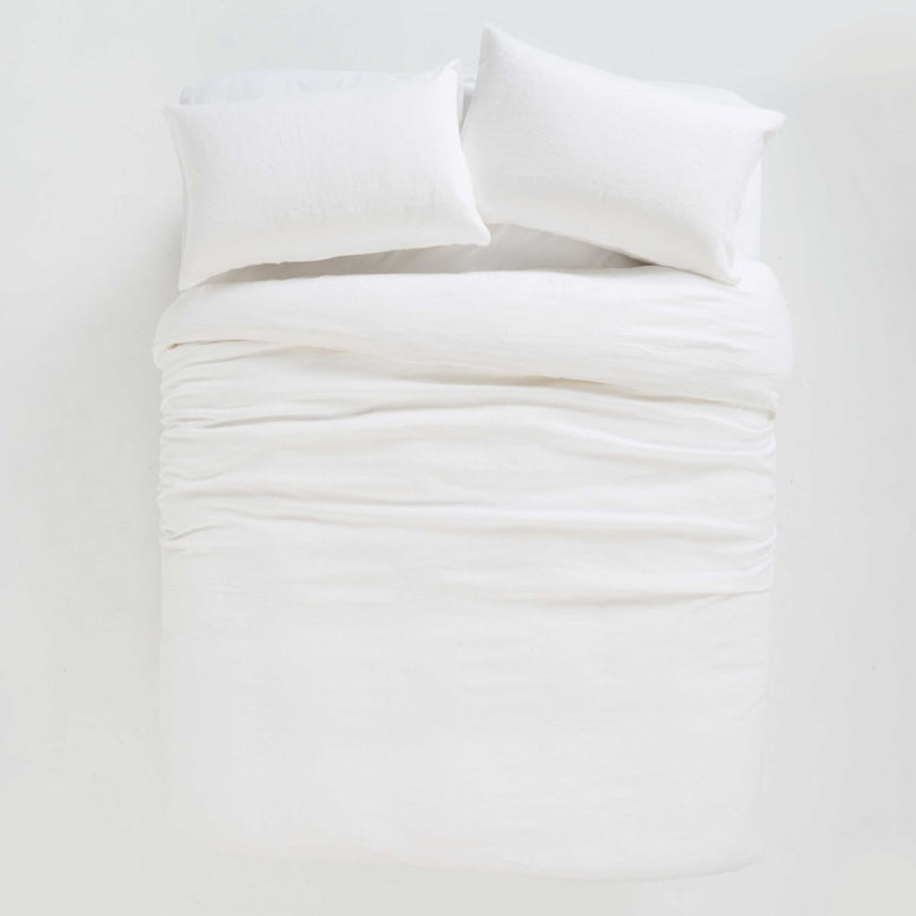 Sove Linen Euro Pillowcase Ecru - Citta Design, INSIDE Hong Kong
