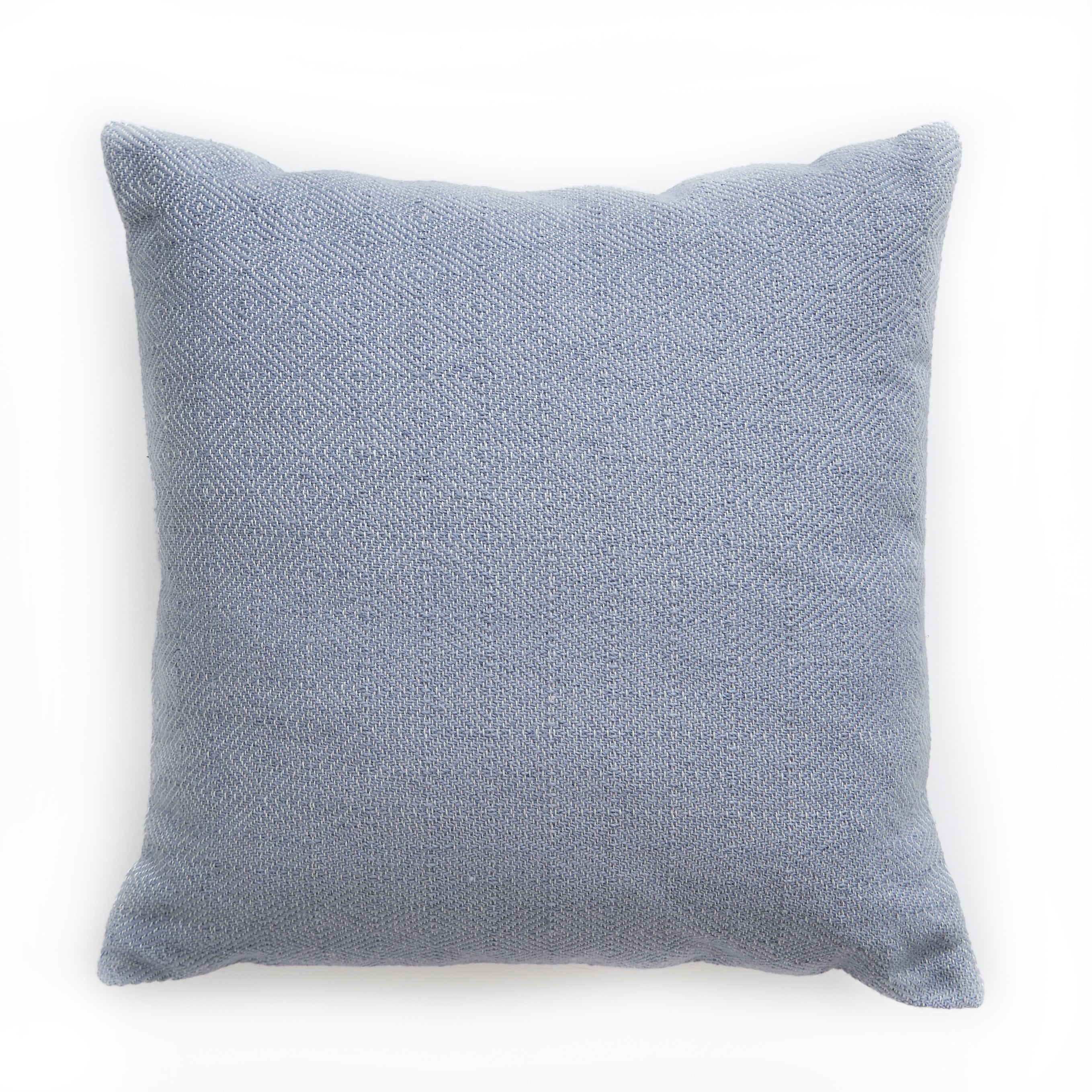 Lavender diamond cushion, recycled plastic, soft woven, 45 x 45 cm