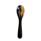Horn tableware collection including rice spoon, handcrafted, INSIDE