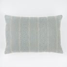 Minerva duck egg cushion in recycled yarn