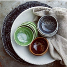 Sthal coffee small dip bowl, stoneware, detail